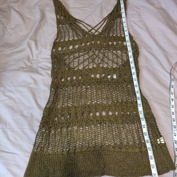 LAST CHANCE Jennifer Lopez Green Tank Top - Picture 5 of 10